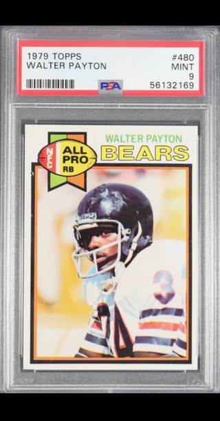 Walter Payton 1979 Topps Psa 9 