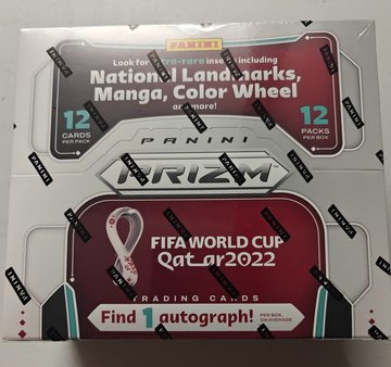 2022 Prizm Soccer Qatar FIFA World Cup Hobby Box
