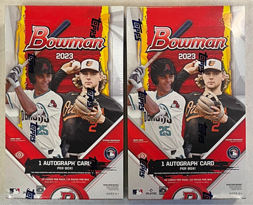 2X 2023 BOWMAN BASEBALL HOBBY BOX
