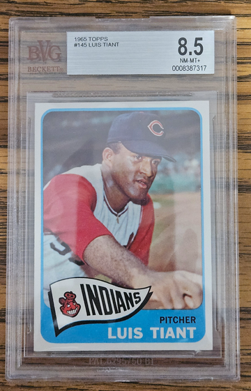 1965 Topps #145 Luis Tiant Rookie BVG 8.5 NM-MT+