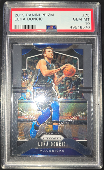 2019 Luka Doncic Prizm PSA 10