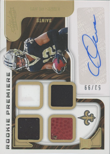 2022 Absolute Chris Olave Rookie Premiere Materials RPA Auto #/99 #209