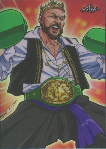 2023 Leaf Metal Anime Nation #ANB-41 Tyson Fury /153