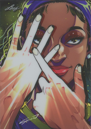 2023 Leaf Metal Anime Nation #ANB-32 Angel Reese Louisiana State LSU Tigers /226