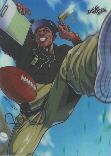 2023 Leaf Metal "COACH PRIME" DEION SANDERS Anime Nation #/380 ANB-80