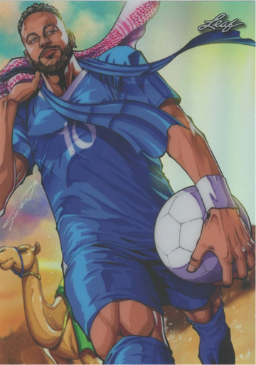 2023 LEAF METAL NEYMAR ANIME NATION #/109 #ANB-91