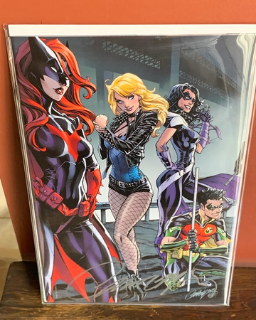 Batman 50 Campbell Virgin Variant B Campbell Auto Batwoman Black Carnary 2018