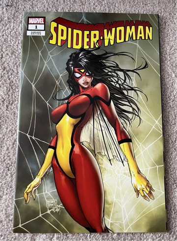SPIDER-WOMAN #1 MICHAEL TURNER COVER