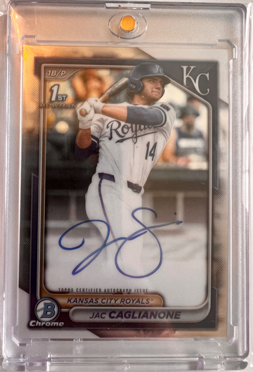 2024 Bowman Chrome 1st Jac Caglianone Rookie On Card Auto