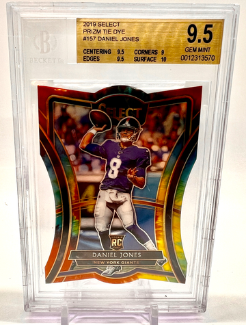 2019 Select Prizm Daniel Jones Tie Dye Rookie 22/25