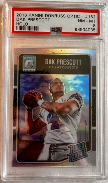 2016 Panini Donruss Optic Dak Prescott Rookie