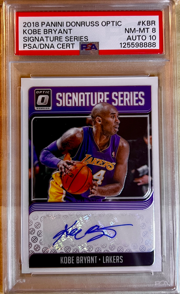 2018 Panini Donruss Optic Kobe Bryant Signature Series