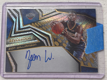 2019-20 Panini Revolution Zion Williamson rookie auto