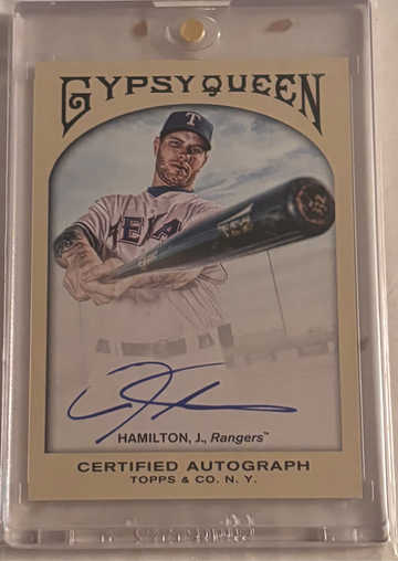 2011 Topps Gypsy Queen Josh Hamilton auto