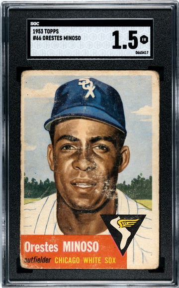 Orestes Minoso (Minnie) 1953 Topps SGC 1.5 - White Sox