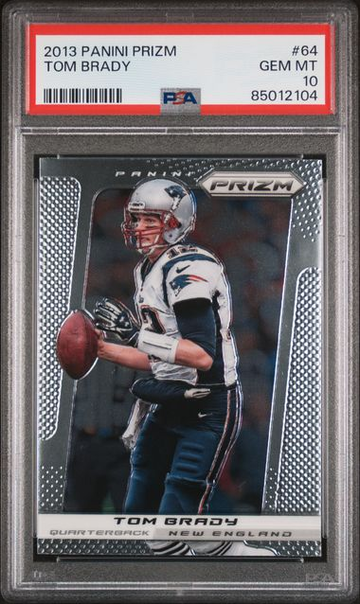 Tom Brady 2013 Panini Prizm #64 PSA 10