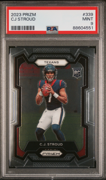 2023 Prizm CJ Stroud #339 PSA 9 Mint