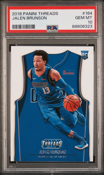 2018 Threads Jalen Brunson #164 PSA 10 Gem mint