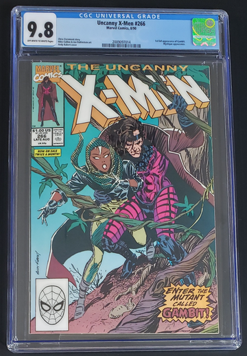 X-Men #266 CGC 9.8 OW/W (1990)