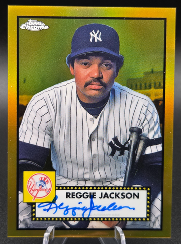 2021 Topps Chrome Platinum Anniversary Reggie Jackson Auto 38/50 #PA-RJK