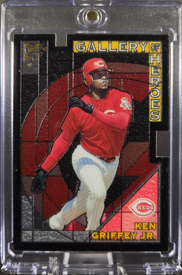 2000 Topps Gallery Ken Griffey Jr. Stained Glass Die-Cut #GH8