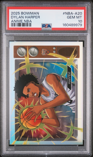 2025 Topps Bowman Dylan Harper Anime PSA 10