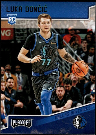 2018-19 Panini Chronicles Playoff Green: #183 Luka Doncic RC