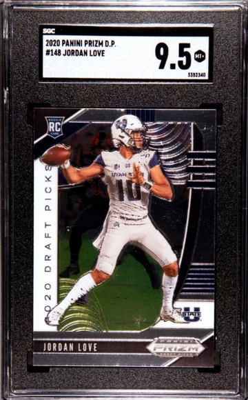 2020 Panini Prizm D.P. Jordan Love RC SGC 9.5