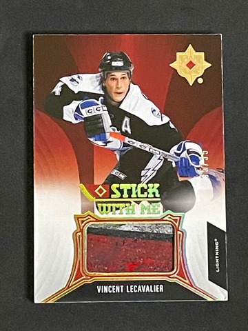 Vincent LECAVALIER 35/35 Stick With Me Upper Deck Ultimate hockey bookend