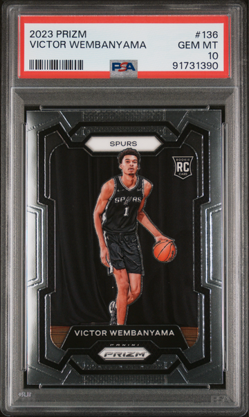 2023 Panini Prizm Victor Wembanyama PSA 10