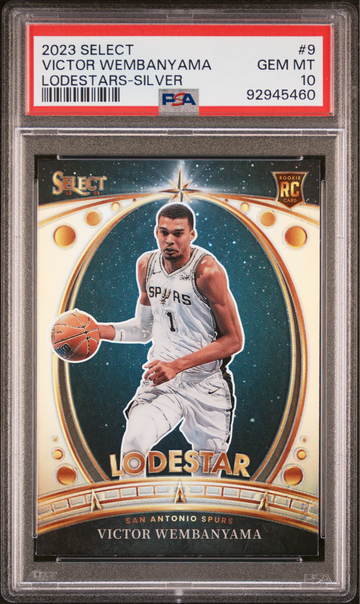 2023 Select Victor Wembanyama Lodestars Silver PSA 10