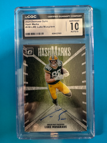 2024 Donruss Optic - Luke Musgrave Auto