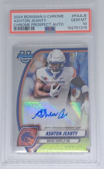 2024 Ashton Jeanty Bowman U Chrome #PAAJE