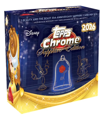 2026 Topps Chrome Disney Sapphire Edition 