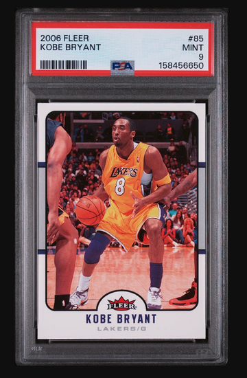 KOBE BRYANT 2006 FLEER PSA 9 MINT