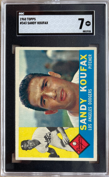 1960 Topps Sandy Koufax SGC 7