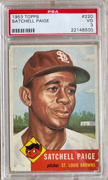 1953 Topps Satchel Paige PSA 3