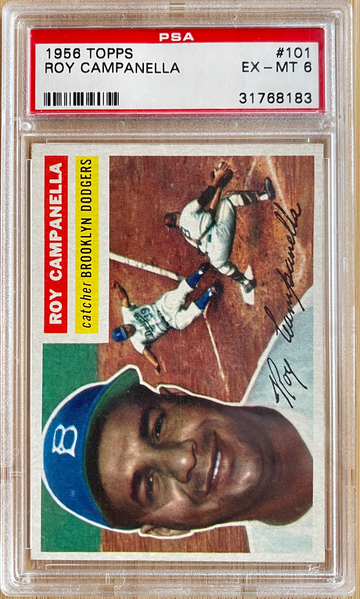 1956 Topps Roy Campanella PSA 6
