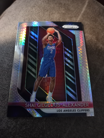 MINT CENTERED SHAI GILGEOUS ALEXANDER RC 2018-19 PANINI PRIZM #184 HYPER GEM 10? OKLAHOMA CITY THUNDER