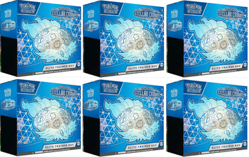 (LOT OF 6) Stellar Crown Elite Trainer Box ETB Factory Sealed