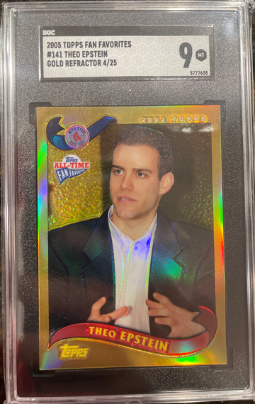 Theo Epstein RC 4/25 Gold Refractor