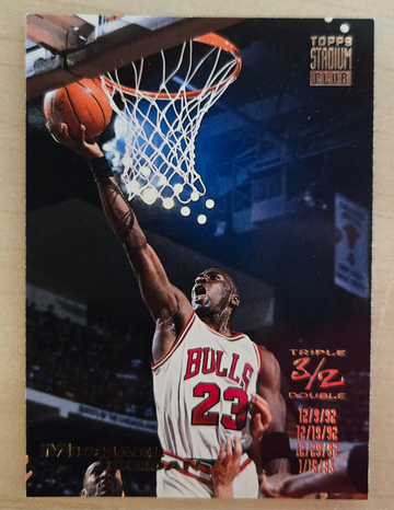 1993-94 Topps Stadium Club #1 Michael Jordan