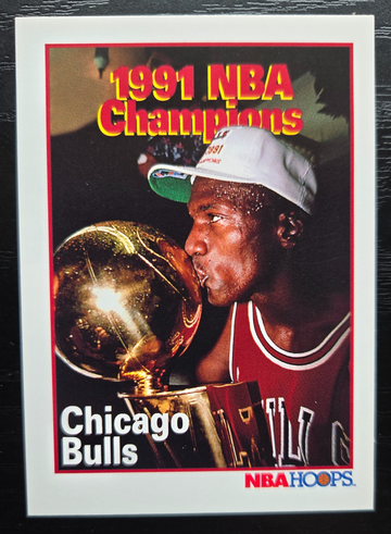 1991 NBA Hoops #543 Michael Jordan