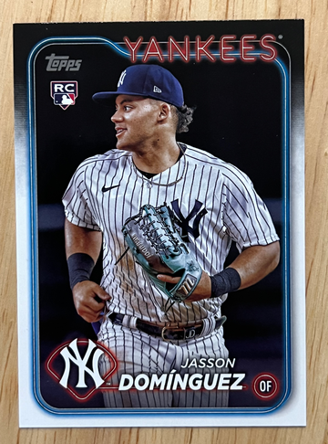 2024 Topps Complete Set Rookie Variation Jasson Dominguez 60 Yankees RC