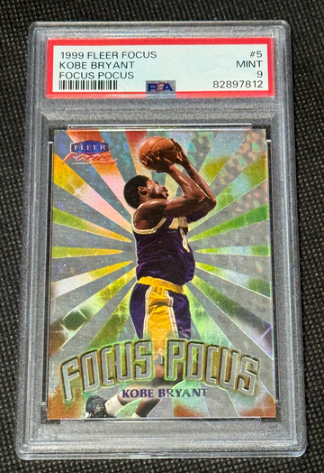 1999 Fleer Focus Kobe Bryant Focus Pocus PSA 9