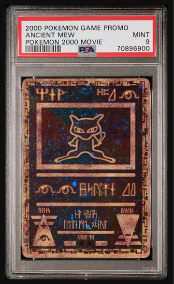 2000 Pokemon Game Promo Ancient Mew Pokemon 2000 Movie PSA 9