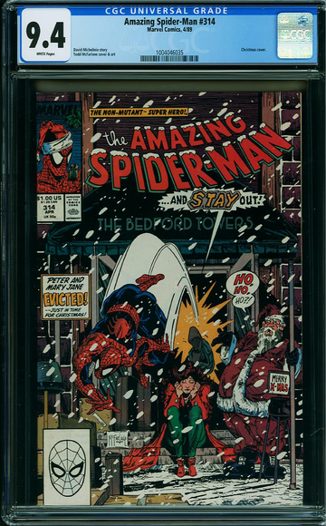 AMAZING SPIDER-MAN #314, CGC 9.4 NM