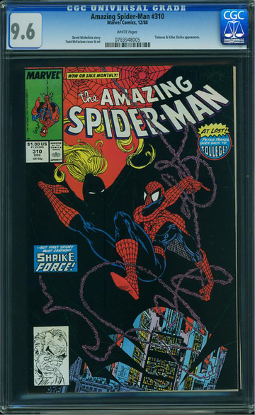 AMAZING SPIDER-MAN #310, CGC 9.6 NM+
