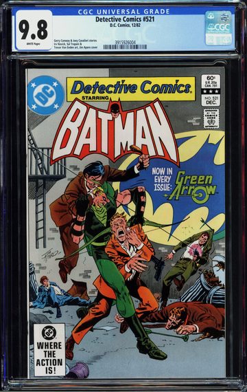 DETECTIVE COMICS #521, CGC 9.8 NM/MT