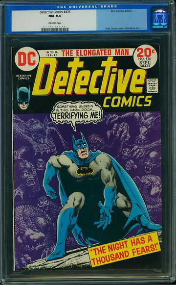 DETECTIVE COMICS #436, CGC 9.4 NM
